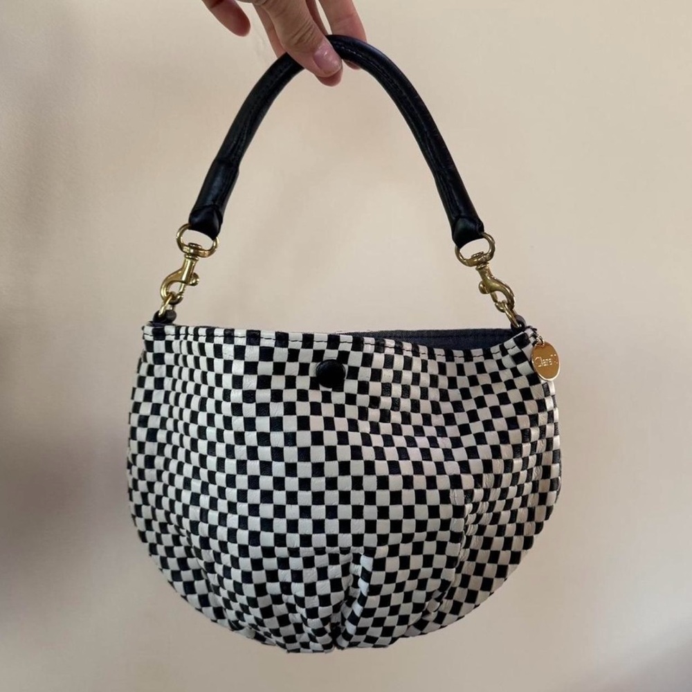 Clare v petit mini checkered bag NWOT